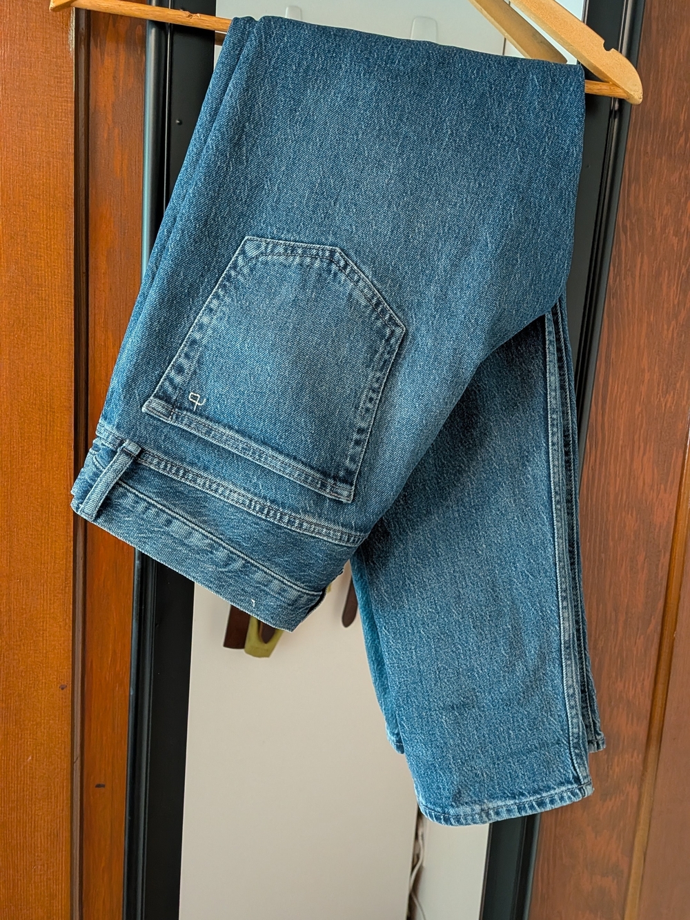 rag & bone Men's Straight Jeans in Indigo Blue
